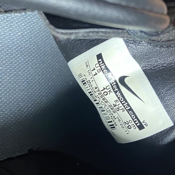 Nike T90 Shoot IV TF Mens Size 11 Football Soccer Shoes New With Box - Picture 8 of 8